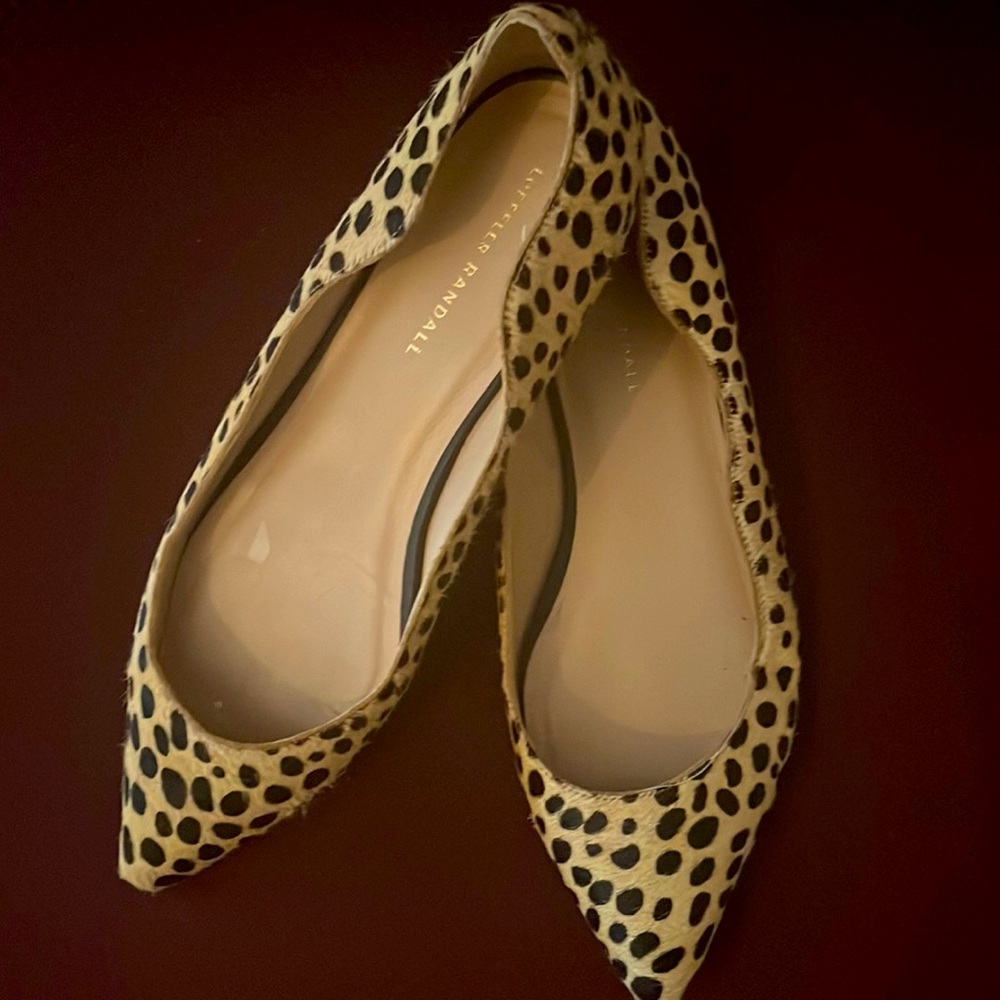 Loeffler Randall women’s size 10 flats good used condition